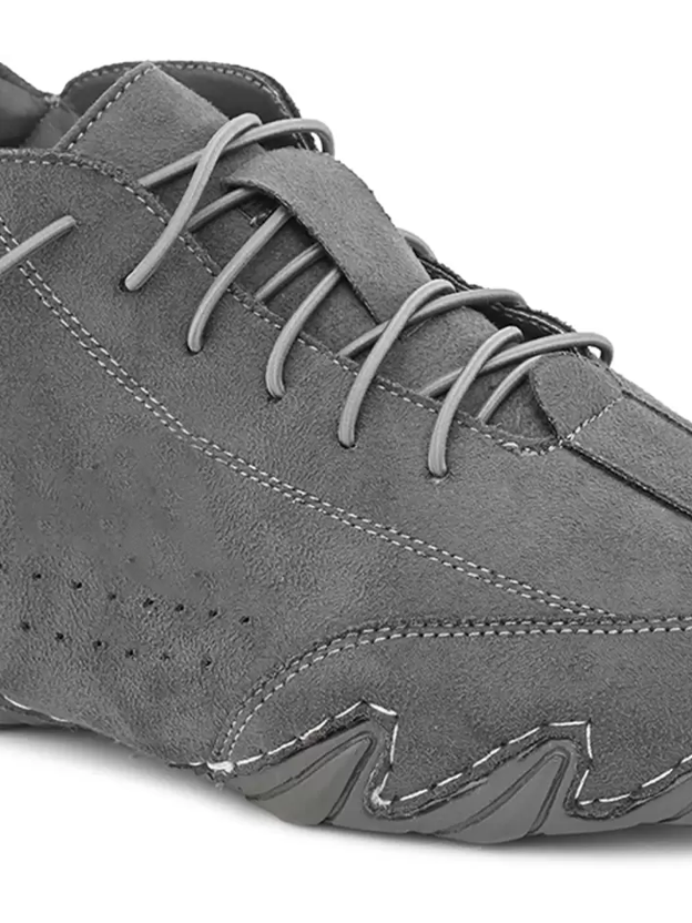 Italian High Sports Shoes - Smoke Grey