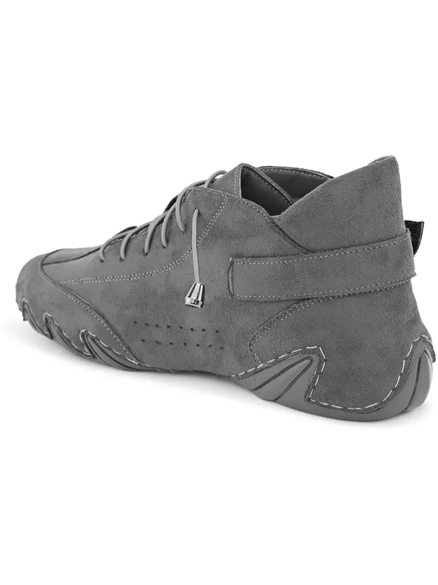 Italian High Sports Shoes - Smoke Grey