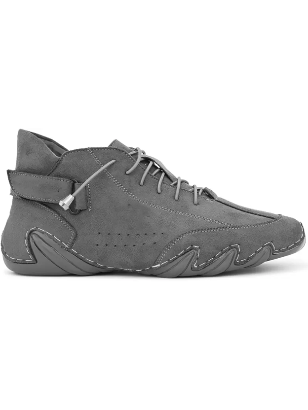Italian High Sports Shoes - Smoke Grey